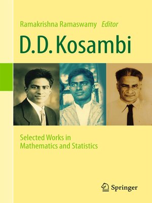 cover image of D.D. Kosambi